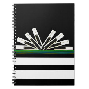MIDNIGHT KEYS NOTEBOOK