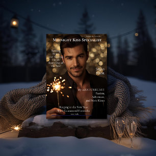 Midnight Kiss Specialist  Magazine Cover  Holiday Card