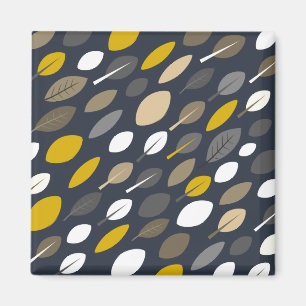 Midnight Leaves Magnet