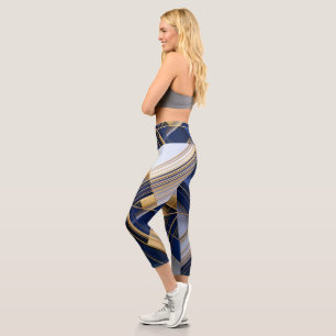 Midnight Luxe High-Waisted Capris