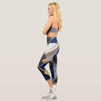 Midnight Luxe High-Waisted Capris