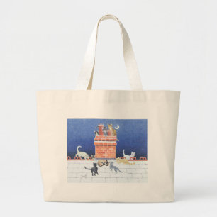 Midnight Madness Large Tote Bag