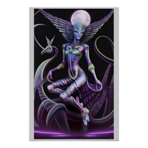 Midnight Magic of the Lunar Maiden Poster