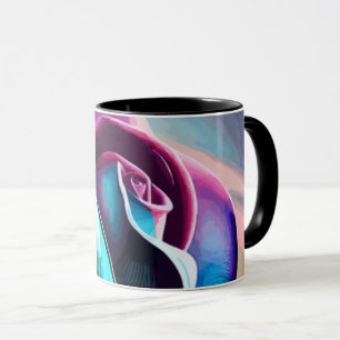 Midnight Majesty: The Dark Beauty of Black Roses Mug