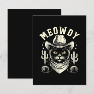 Midnight Majesty Unique RSVP Card