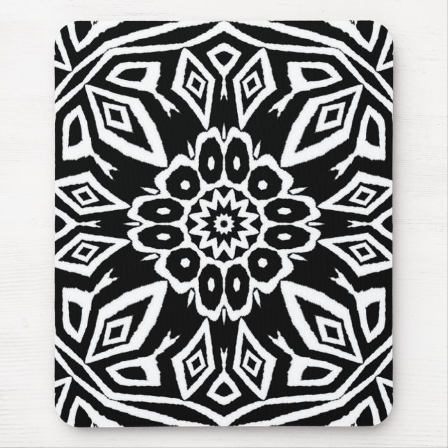 Midnight Mandala Mouse Mat (Front)