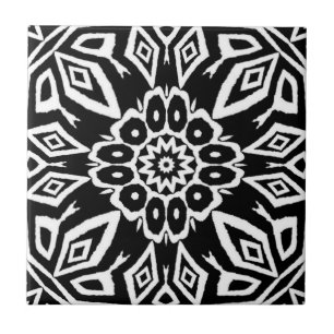 Midnight Mandala Tile