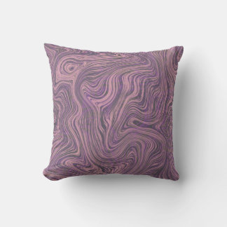 “Midnight Marble  Cushion