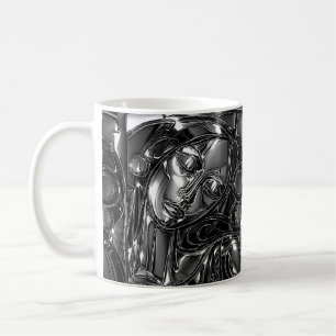 Midnight Marble Mug