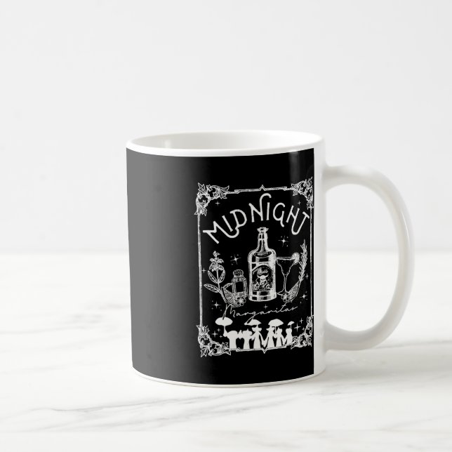 Midnight Margaritas Practical Magic Tee Halloween  Coffee Mug (Right)