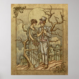 "Midnight Masquerade" Poster