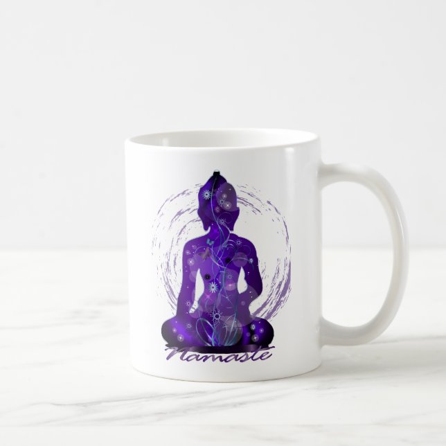 Midnight Meditation Coffee Mug (Right)