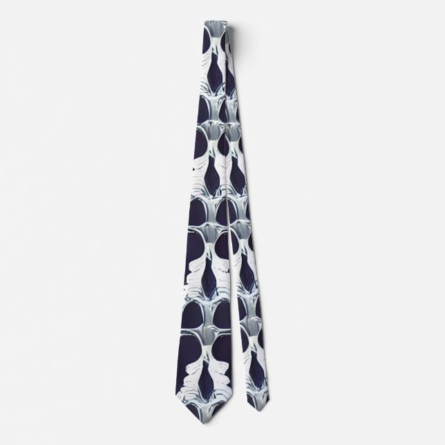 Midnight Mirage: The Svenskt Tenn Symphony Tie (Front)
