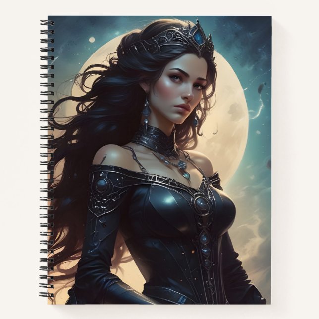 Midnight Moon Notebook (Front)