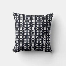 Midnight Mosaic Black & White Geometric