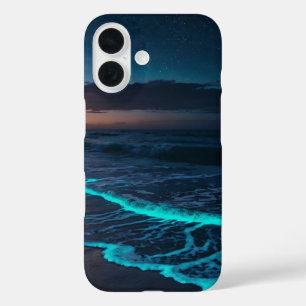 Midnight Ocean Glow iPhone 16 Case