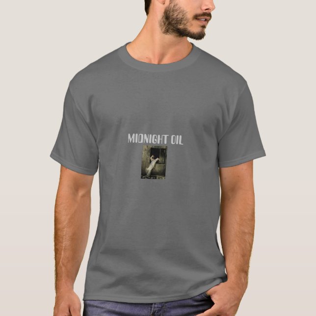 midnight oil rules. T-Shirt (Front)