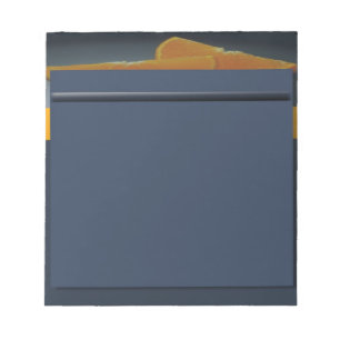 Midnight Orange Notepad