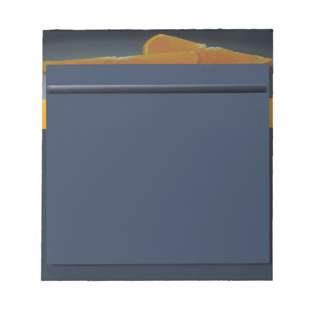 Midnight Orange Notepad (Front)