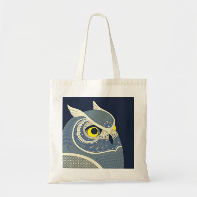 midnight owl tote bag (Front)