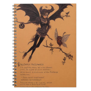 Midnight Owl Whispers Halloween Night Notebook