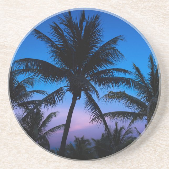 Midnight Palms Coaster (Front)