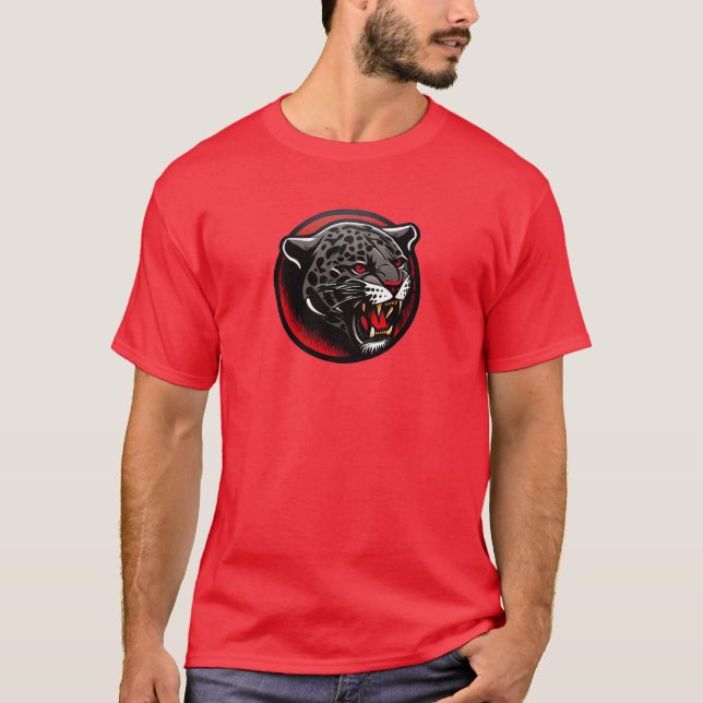 Midnight Panther Emblem T-Shirt (Front)