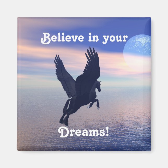 Midnight Pegasus Magnet (Front)