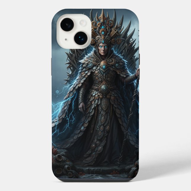 Midnight Phantom Guardian iPhone Case (Back)