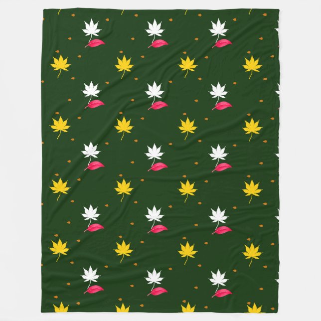 Midnight Poetry  Fleece Blanket (Front)