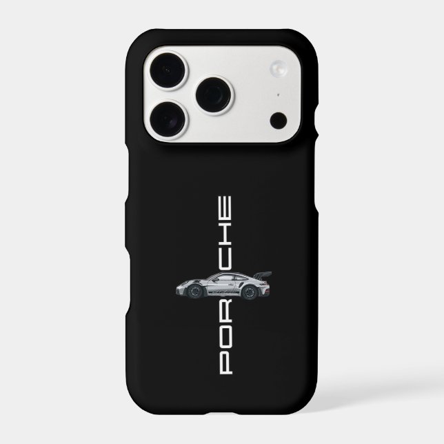 Midnight Porsche Minimalist (Back)