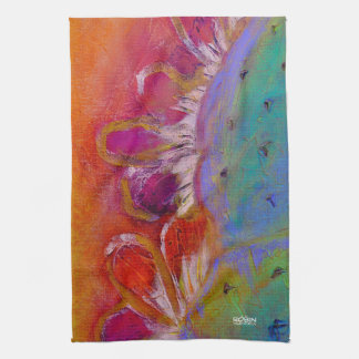 "Midnight Prickly Pear" Towel
