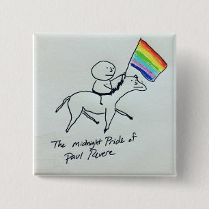 Midnight Pride of Paul Revere 15 Cm Square Badge