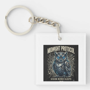 Midnight Protocol Owl T-Shirt Key Ring