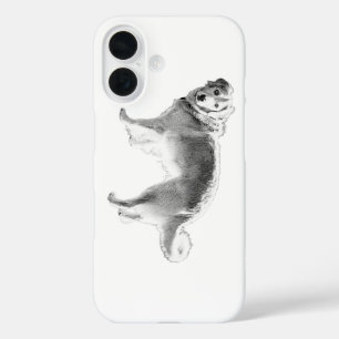 Midnight Pumpkin Watch iPhone 16 Case