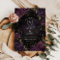 Midnight Purple Galaxy Gothic Wedding