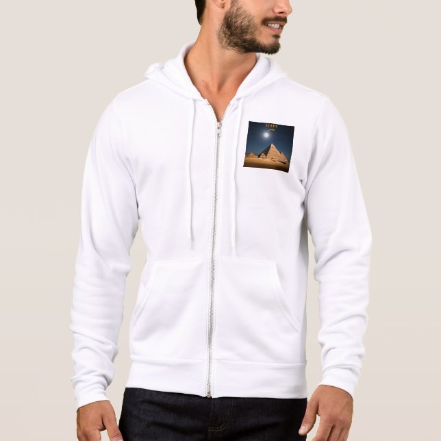 Midnight Pyramids Jacket Hoodie (Front)
