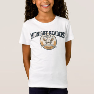 Midnight Readers Athletic Club, Vintage Bookish T-Shirt