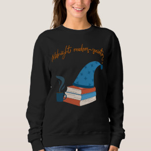 Midnight Readers Society Cosy Book Lover Design Sweatshirt