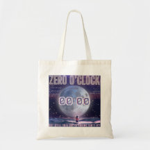 Midnight Reset Canvas Tote Bag
