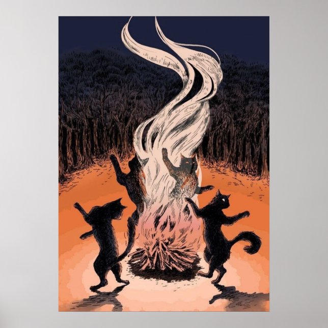 Midnight Revelry Poster (Front)