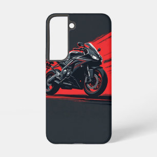 Midnight Rider   Bold Motorcycle Samsung Case