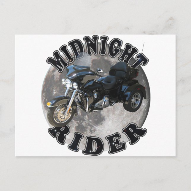 Midnight Rider Postcard (Front)