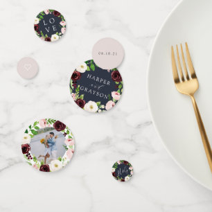 Midnight Romance Personalised Wedding Confetti
