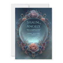 Midnight Rose Celestial Ethereal Orb Wedding