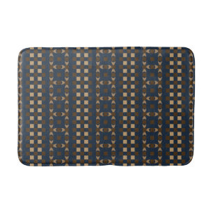 Midnight Sand Pattern Bath Mat