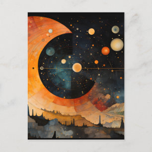 Midnight Serenity Postcard