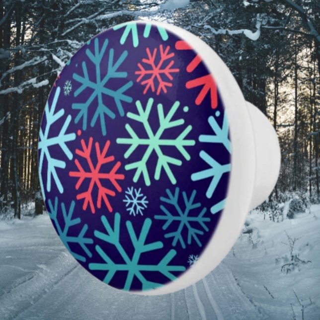 Midnight Snowfall Ceramic Knob (Creator Uploaded)