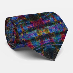 Midnight Spectrum Kaleidoscope Tie