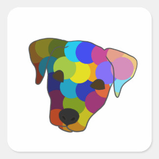 Midnight Square Sticker